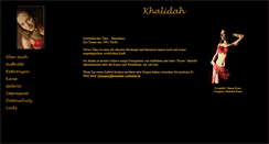 Desktop Screenshot of khalidah.de