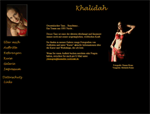 Tablet Screenshot of khalidah.de